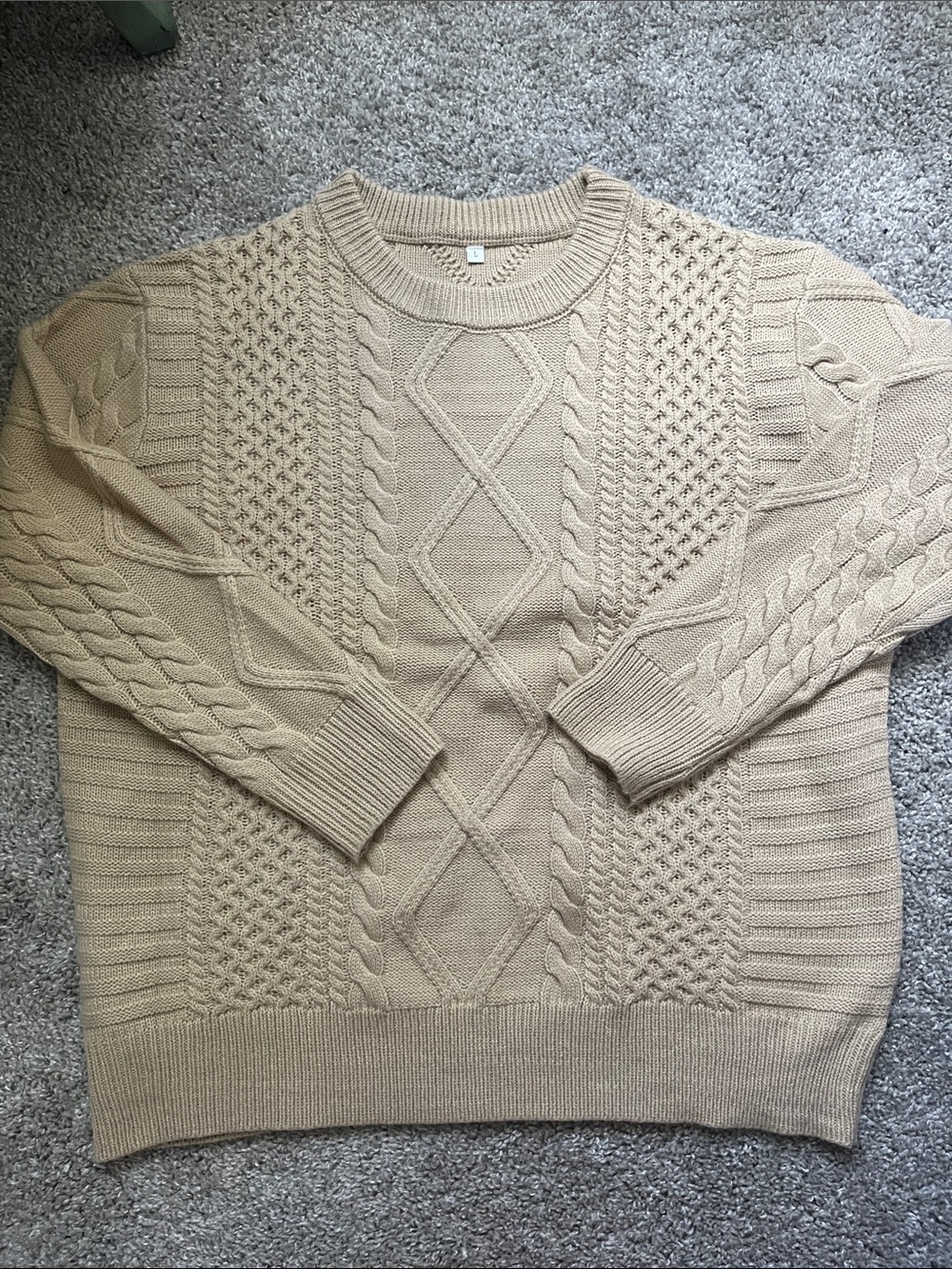 Rory Gilmore Cable Knit Sweater
